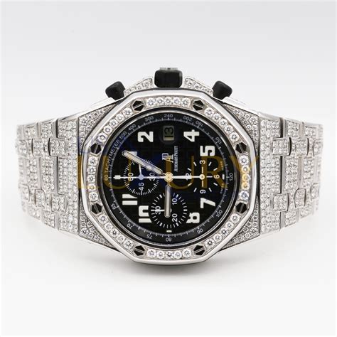 ap watch diamond|Audemars Piguet Royal Oak .